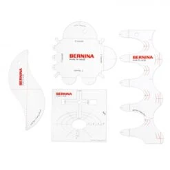 Bernina Formschablonen-Set Kurven Und Muscheln