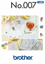 BROTHER Stickmuster USB Stick 7 Petit Point