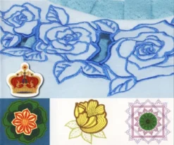 BROTHER PR Cutwork Stickmuster USB Stick Nr. 1