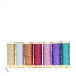 Gütermann Nähfadenset Metalleffekt-Faden 7 Spulen