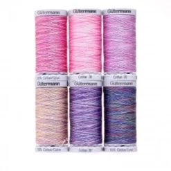 Gütermann Nähfaden-Set Cotton 30 Multicolour 300 M 6 Spulen Col. 4