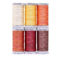 Gütermann Nähfaden-Set Cotton 30 Multicolour 300 M 6 Spulen Col. 2