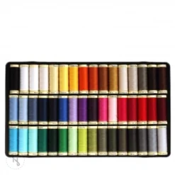 Gütermann Nostalgie-Box Allesnäher 48 Spulen 100 M