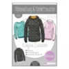 Kibadoo Papierschnittmuster Basic Raglan-Sweater