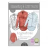 Kibadoo Papierschnittmuster Boyfriend Bluse