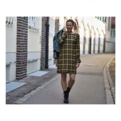 Kibadoo Papierschnittmuster Classic-Kleid/Shirt Dora 7 Kibadoo Papierschnittmuster Classic-Kleid/Shirt Dora -Nahmaschine Shop ki ba doo papierschnittmuster classic kleid shirt dora beispiel kleid