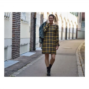 Kibadoo Papierschnittmuster Classic-Kleid/Shirt Dora 4 Kibadoo Papierschnittmuster Classic-Kleid/Shirt Dora – Bild 4