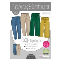 Kibadoo Papierschnittmuster Paperbag-Hose Dagy