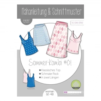 Kibadoo Papierschnittmuster Sommerkombi 1 1 Kibadoo Papierschnittmuster Sommerkombi 1