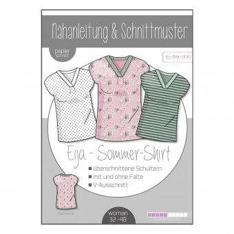 Kibadoo Papierschnittmuster Shirt Eija 1 Kibadoo Papierschnittmuster Shirt Eija