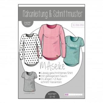 Kibadoo Papierschnittmuster Shirt MAseike 1 Kibadoo Papierschnittmuster Shirt MAseike