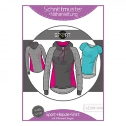 Kibadoo Papierschnittmuster Sport-Hoodie Und Shirt