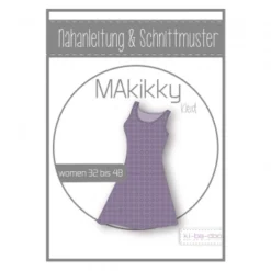 Kibadoo Papierschnittmuster Kleid MAkikky