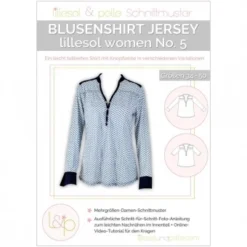 Lillesol Women Papierschnittmuster No.5 Blusenshirt Jersey