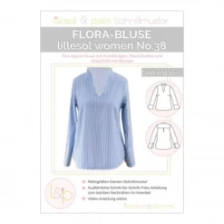 Lillesol Women Papierschnittmuster No.38 Flora-Bluse