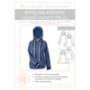 Lillesol Women Papierschnittmuster No.39 Raglan-Hoodie