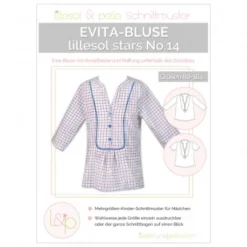 Lillesol Stars Papierschnittmuster No.14 Evita-Bluse