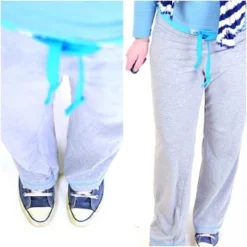 Lillesol Women Papierschnittmuster No.1 Freizeithose -Nahmaschine Shop lillesol pelle freizeithose damen detail