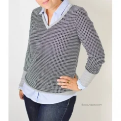 Lillesol Women Papierschnittmuster No.10 Longsleeve -Nahmaschine Shop lillesol pelle longsleeve damen detail