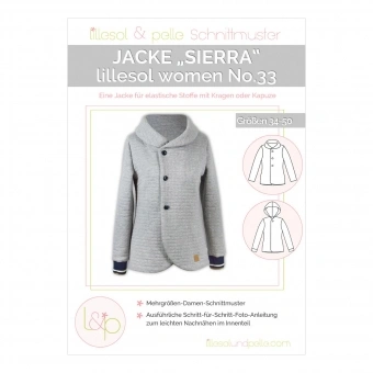 Lillesol Women Papierschnittmuster No.33 Jacke Sierra 1 Lillesol Women Papierschnittmuster No.33 Jacke Sierra