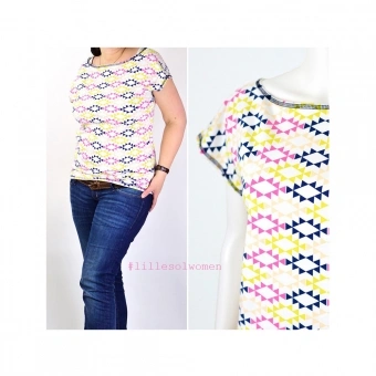 Lillesol Women Papierschnittmuster No.4 Sommershirt 3 Lillesol Women Papierschnittmuster No.4 Sommershirt – Bild 3