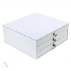 Madeira Garnschatulle Leer 6 Madeira Garnschatulle Leer -Nahmaschine Shop madeira stickgarn truhe leer weiss geschlossen