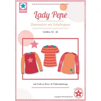 Mialuna Papierschnittmuster Shirt Lady Pepe 1 Mialuna Papierschnittmuster Shirt Lady Pepe