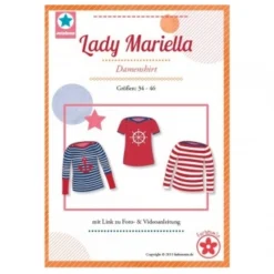 Mialuna Papierschnittmuster Shirt Lady Mariella