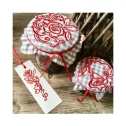 NähPark Stickmuster Art Deco Roses 12 NähPark Stickmuster Art Deco Roses -Nahmaschine Shop naehpark stickmuster art deco rosen marmeladenglas