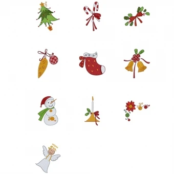 NähPark Stickmuster Fancy Christmas 2 NähPark Stickmuster Fancy Christmas – Bild 2