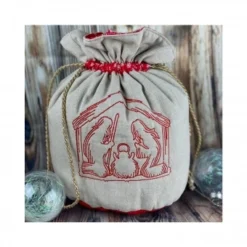 NähPark Stickmuster Redwork Nativity 14 NähPark Stickmuster Redwork Nativity -Nahmaschine Shop naehpark stickmuster nativity saeckchen