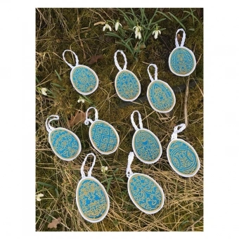 NähPark Stickmuster Ostereier 1 NähPark Stickmuster Ostereier