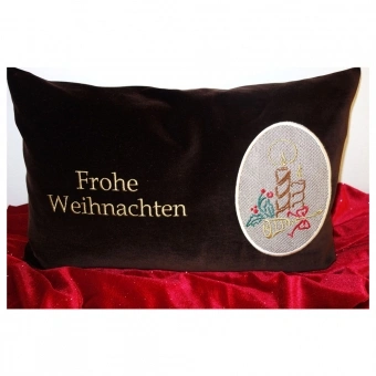 NähPark Stickmuster Christmas Bells - Candles 4 NähPark Stickmuster Christmas Bells - Candles – Bild 4