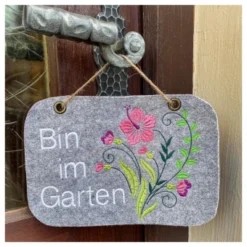 NähPark Stickmuster Pflanzen -Nahmaschine Shop naehpark stickmuster pflanzen gartenschild