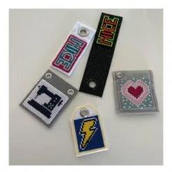 NähPark Stickmuster Pixelig -Nahmaschine Shop naehpark stickmuster pixelig anhaenger