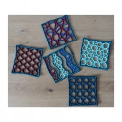 NähPark Stickmuster Puffy Mug Rug 8 NähPark Stickmuster Puffy Mug Rug -Nahmaschine Shop naehpark stickmuster puffy mug rug blau rote untersetzer