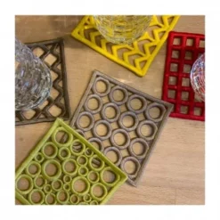 NähPark Stickmuster Puffy Mug Rug