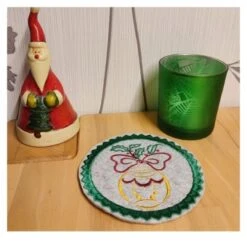 NähPark Stickmuster Weihnachtsschmuck -Nahmaschine Shop naehpark stickmuster weihnachtsschmuck tassen untersetzer