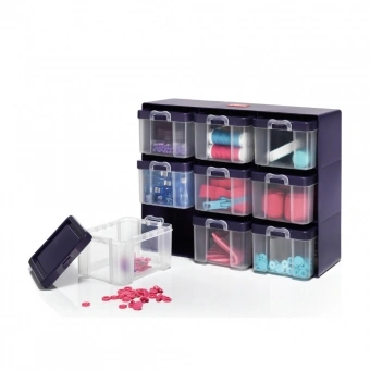 Prym Sortierkasten Mit 9 Boxen 3 Prym Sortierkasten Mit 9 Boxen – Bild 3