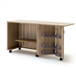 RMF Nähmöbel BASE Mit Falttür Rechts Und Auflageplatte