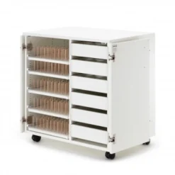 RMF Garn-/Zubehör-Rollschrank BASE Mit Zwei Türen