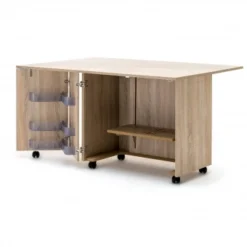 RMF Nähmöbel EXTEND Mit Falttür Links Und Auflageplatte