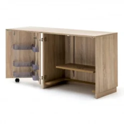 RMF Nähmöbel STACK Mit Falttür Links Und Auflegeplatte