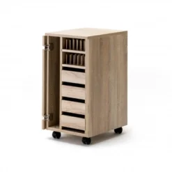 RMF Nähzubehör-Rollcontainer BASE Mit Tür Links