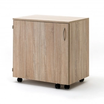 RMF Rollschrank BASE Mit Fachböden Und Falttür Links 2 RMF Rollschrank BASE Mit Fachböden Und Falttür Links – Bild 2