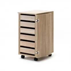 RMF Schubladen-Rollcontainer BASE Mit Tür Rechts