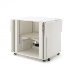 RMF Nähtisch Mit Drehbarem 90° Liftbrett TWIN Fold -Nahmaschine Shop rmf twin fold geoffnet ohne platten