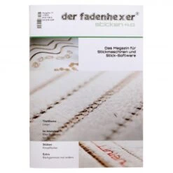 Sticken 4.0 - Das Magazin Für Stickmaschinen Und Sticksoftware 1/23