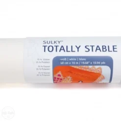 Sulky Totally Stable In Verschiedenen Ausführungen -Nahmaschine Shop sulky totally stable rolle 50cm x 10m weiss