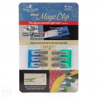 Taylor Seville Stoffklammern Magic Clips Mini 6er Pack 1 Taylor Seville Stoffklammern Magic Clips Mini 6er Pack